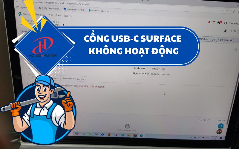 Cổng USB-C Surface không hoạt động – Nguyên nhân và cách khắc phục hiệu quả
